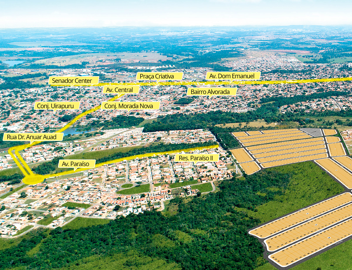 Localização - Residencial Don Genesi